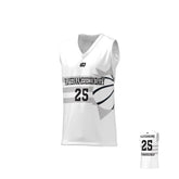 Basketball Jersey Sun - White